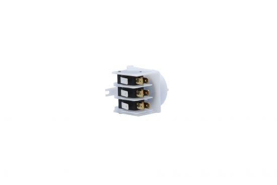 Stepper Switch, Air, Presair, 21A, Blue Cam, 4-Function, Center Spout : MCB311A