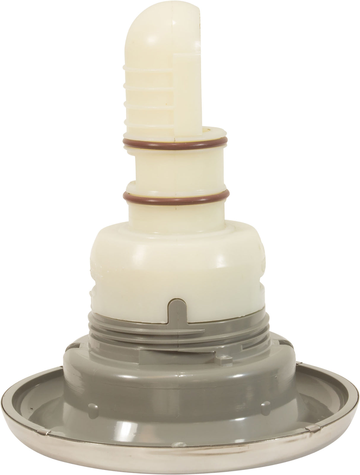 Adj. Whirlpool Jet Internal Mtl. Esc.-Gray, Thd : 229-2067S