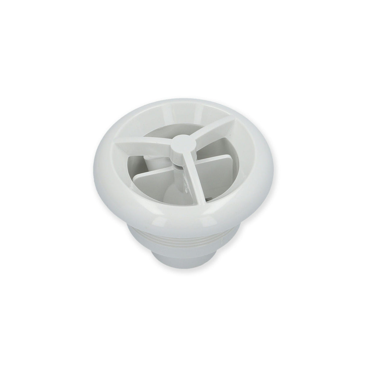 Jet Internal, HydroAir Micro'ssage Gunite, Roto, 3-1/2" Face, White : 16-5274-WHT