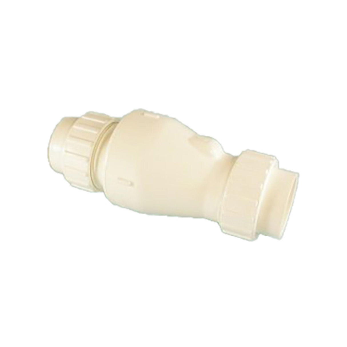 Check Valve, Magic, 1/2lb Spring, Magnetic, 2"S Union x 2"S Union, White : 0823-20M