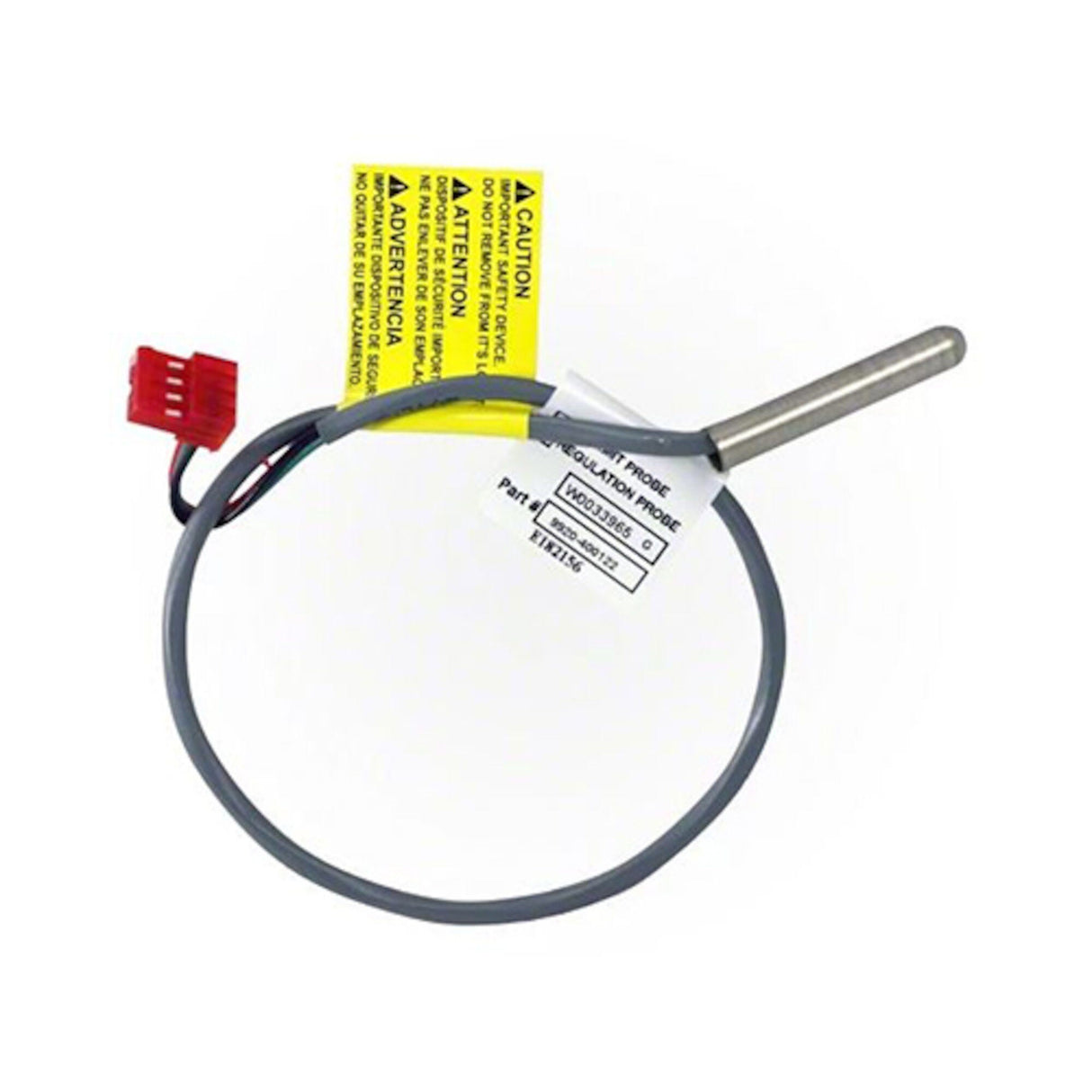 Sensor, Hi-Limit, HydroQuip, MSPA Series, 25'Cable x 1/4"Bulb, 2 Wire : 34-0201H