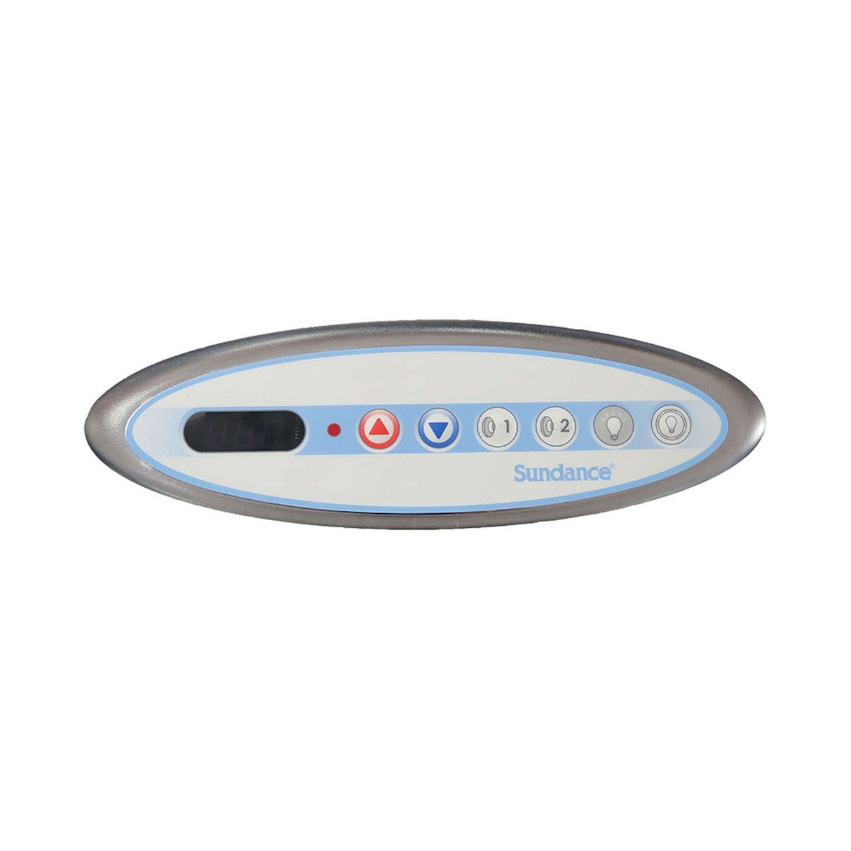 Spaside Control, Sundance 780,6 Button, 2-Pump, Oval Spa Side Panel, 2007+ : 6600-880
