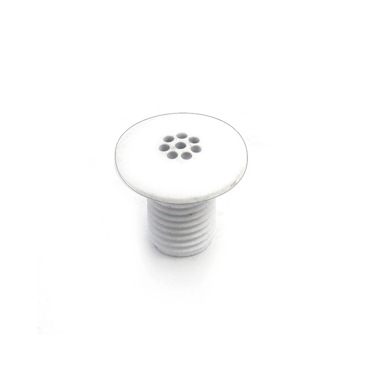Wall Fitting, Air Injector, Sundance Lo-Profile, White, Salt & Pepper Style, Barbed : 6540-235