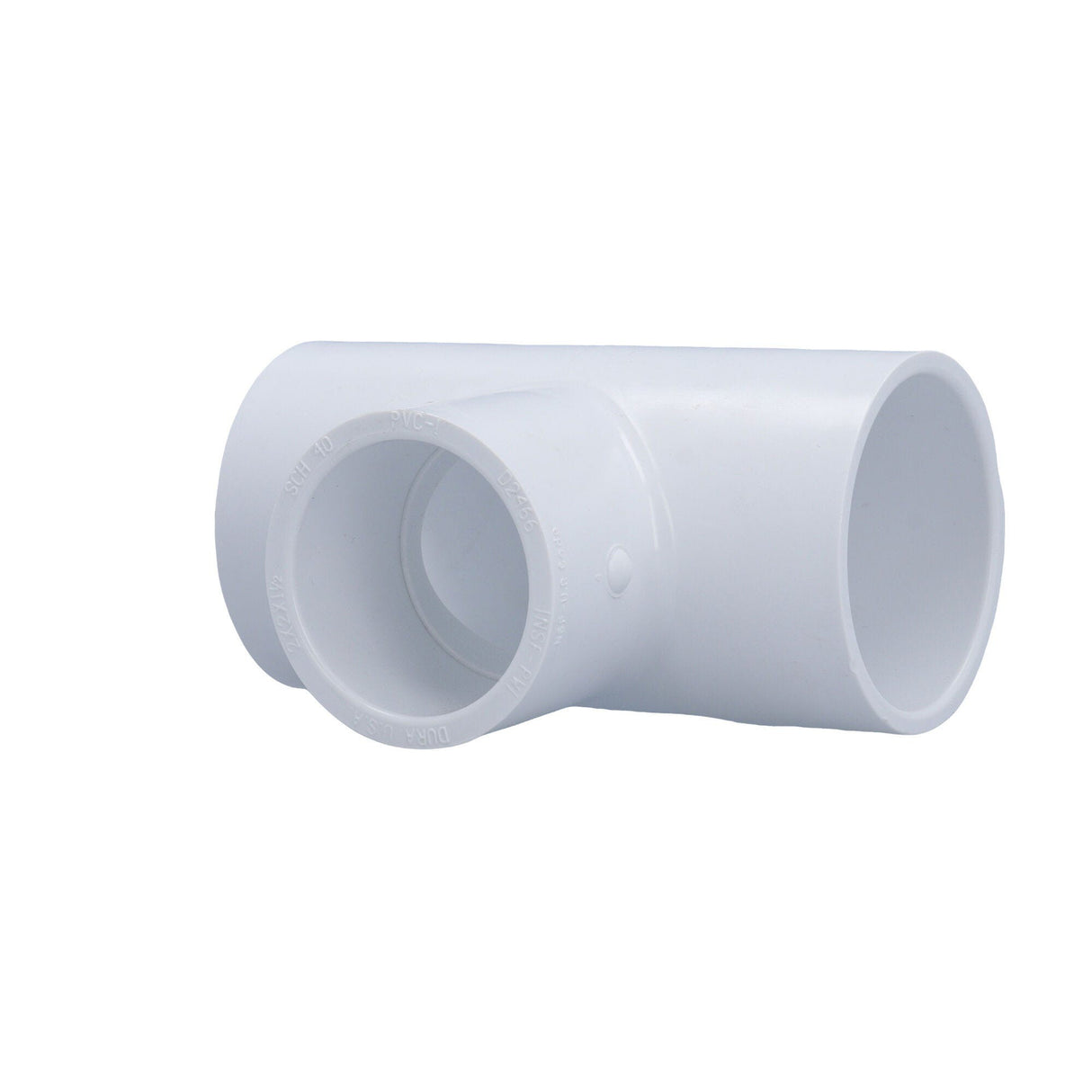 Fitting, Tee, PVC, 2"Slip x 2"Slip x 1-1/2"Slip : 6540-132