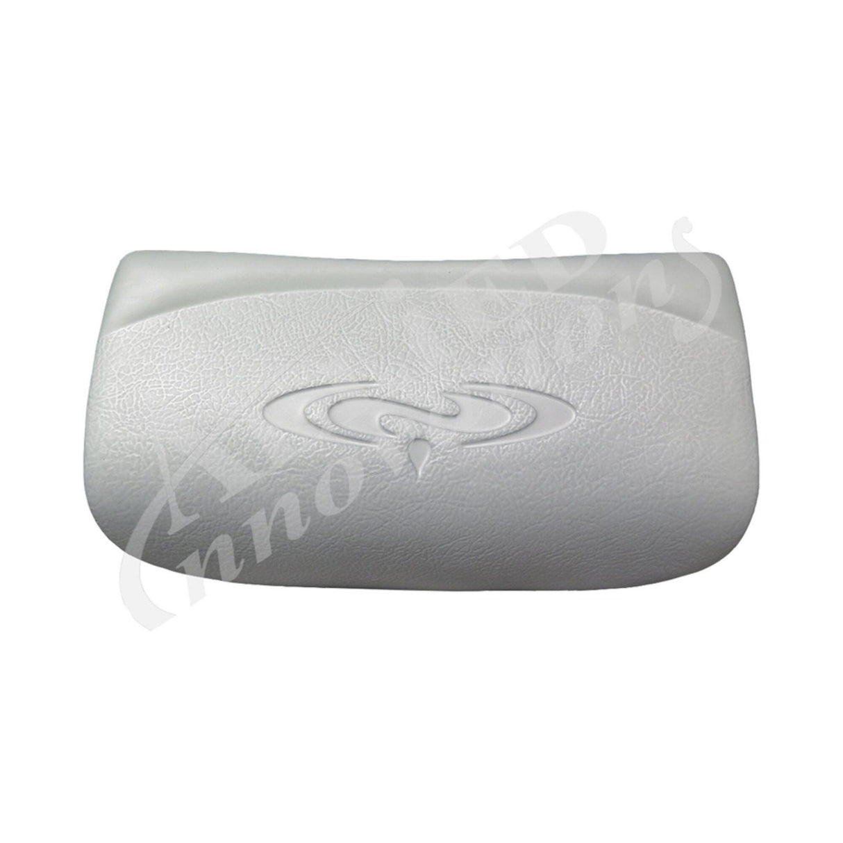 Pillow, Dimension One, Curved, w/ Logo, Silver : 01510-420