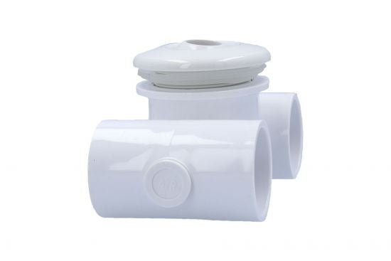 Jet Assembly, HydroAir Hydro-Jet, Standard, 1-1/2"S Water x 1-1/2"S Air, Black : 10-5100