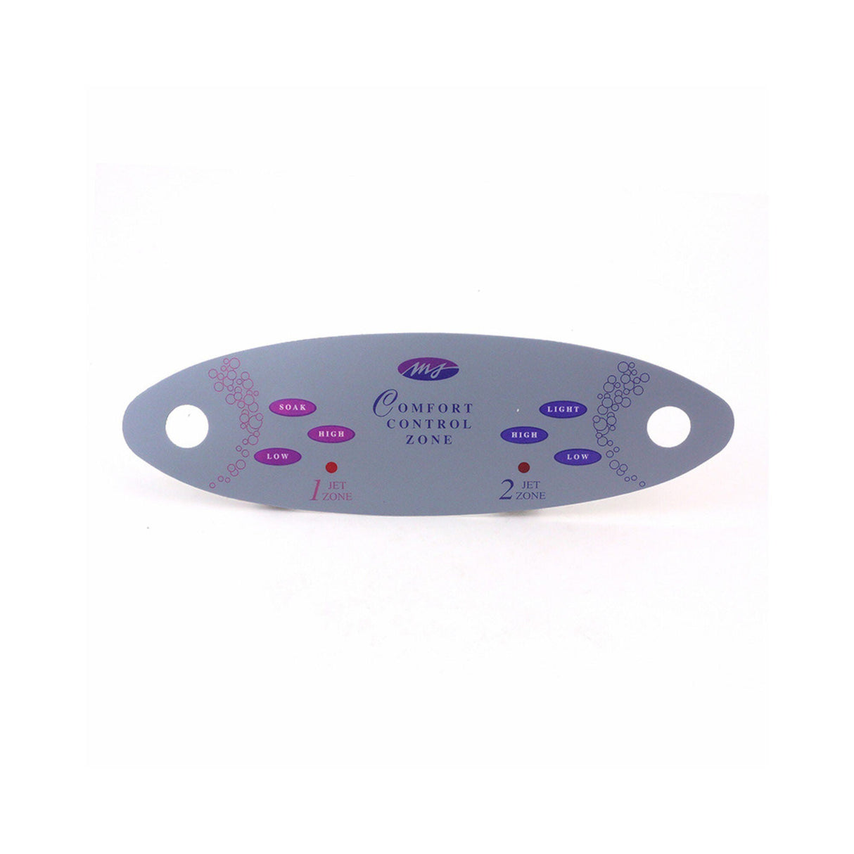 Overlay, Spaside, Marquis Balboa MTSII, Auxiliary, 6-Button, Soak-Light, High-High, Low-Low : 650-0461