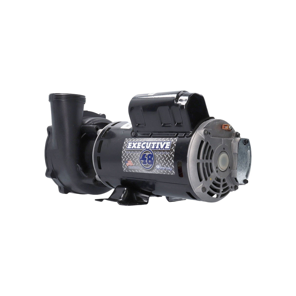 Pump, Waterway Executive 48, 4.0HP, 230V, 12.0A, 1-Speed, 2"MBT, SD, 48-Frame : 3411621-1A