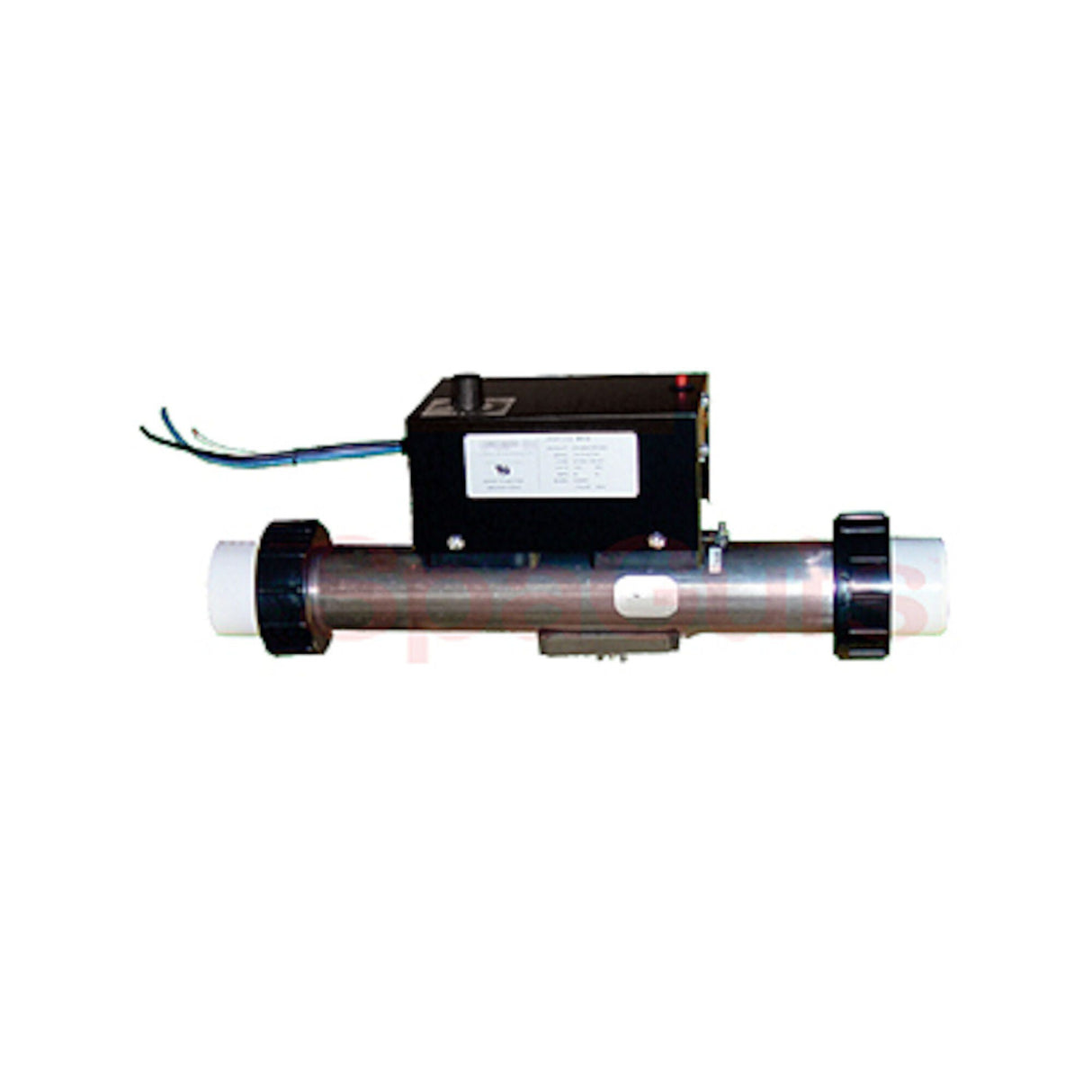 Baptismal Heater Assembly, Hydro Quip, 5.5kW, 115V/230v, 4 Wire, 2" x 13"Long, w/Enclosure, T-Stat, Hi-Limit : BCS-55