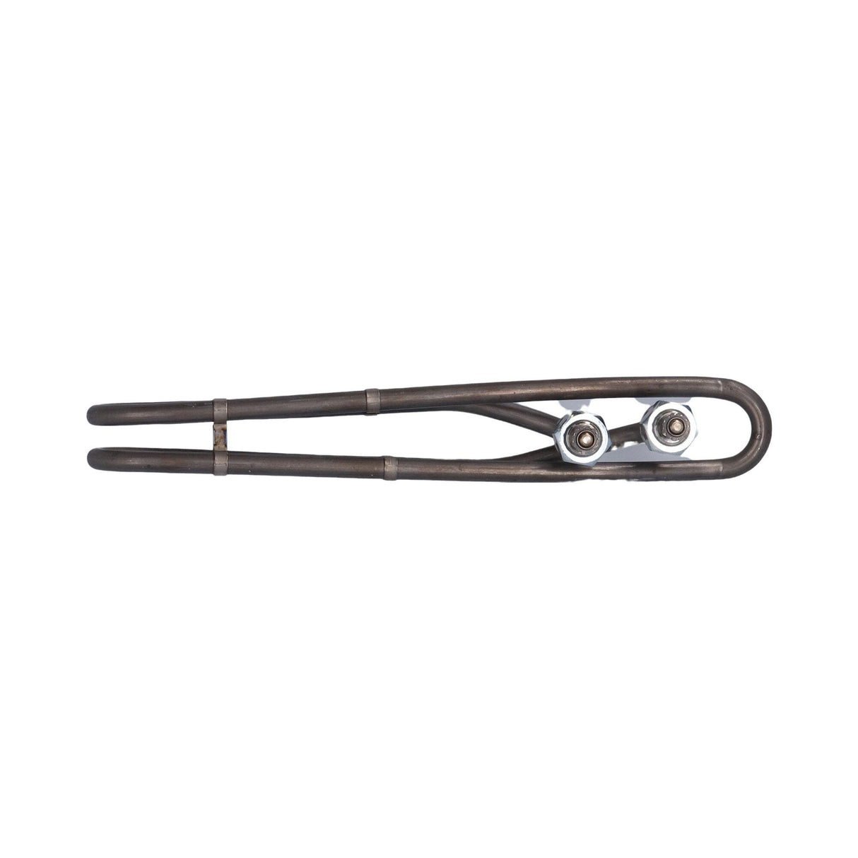 Heater Element, Flo-Thru, Double Bend, M7, Titanium, 5.5kW, 230V, 10" Immersion w/Swoop : 25-4034-BI-TI