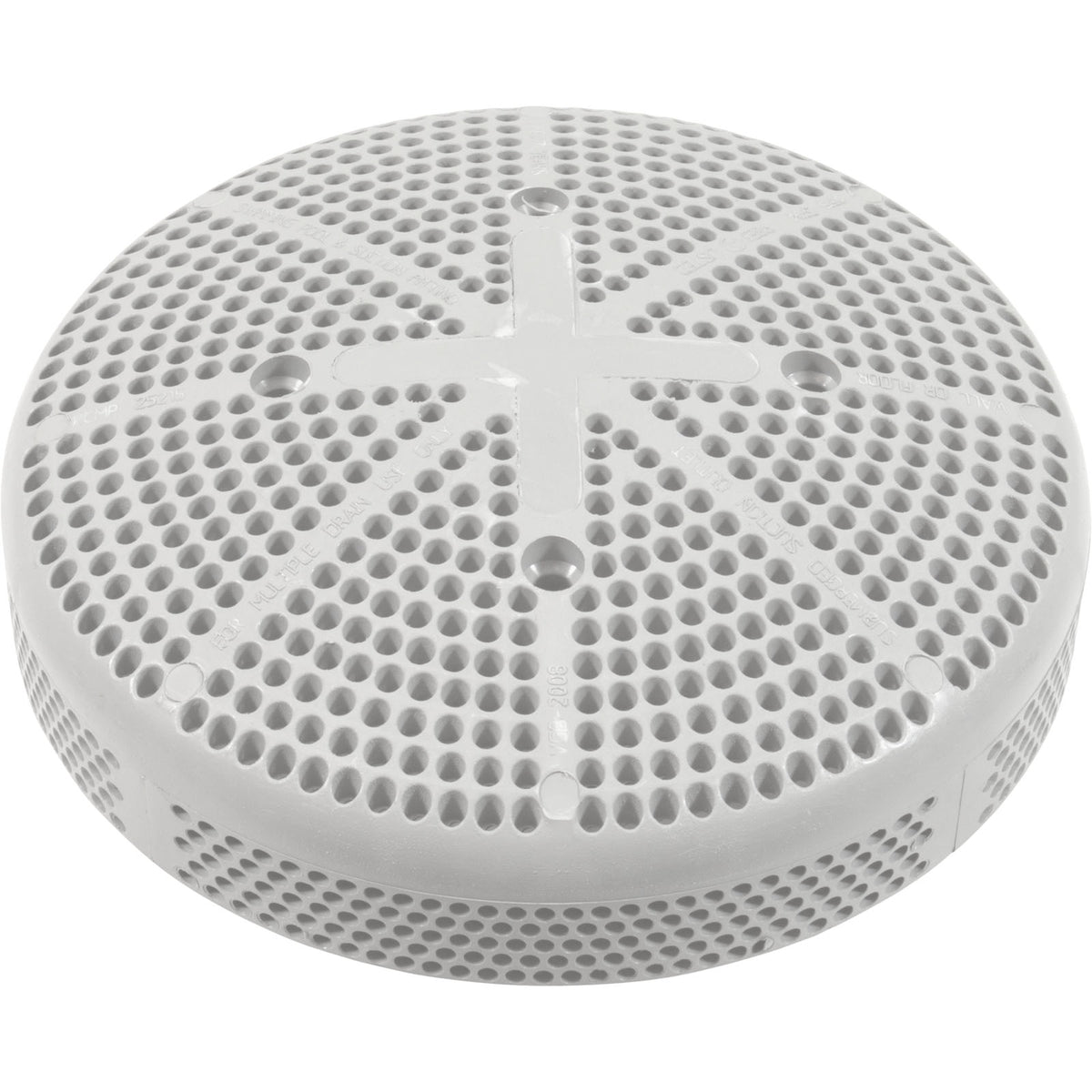 Suction Cover Only, CMP, Fiberglass Pool, (Vgba) White : 25215-000-003