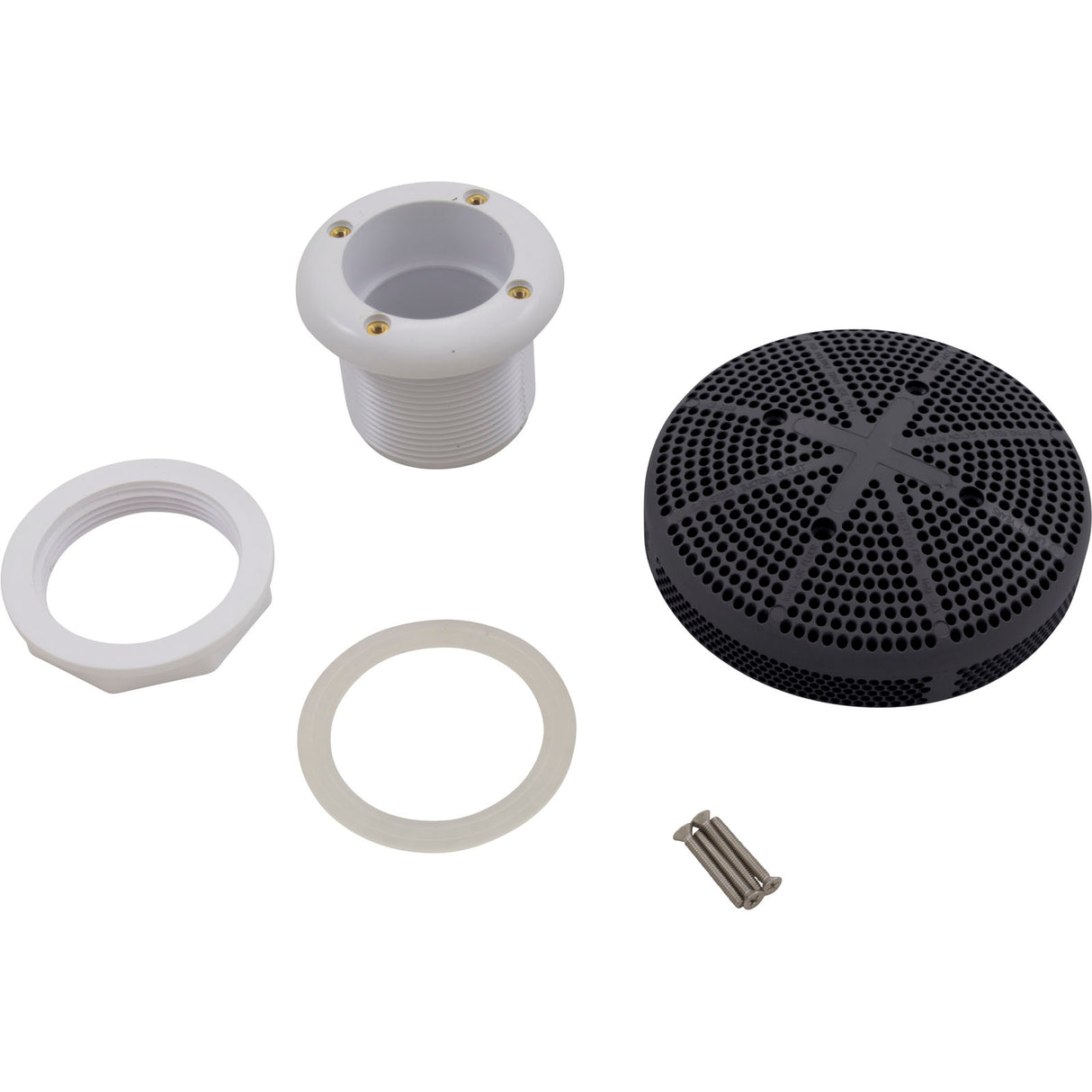 Suction Assembly, CMP, Fiberglass Pool (Vgba) Black : 25215-004-000 - Custom Molded Products - 849640003428 - PartsForSpas.com