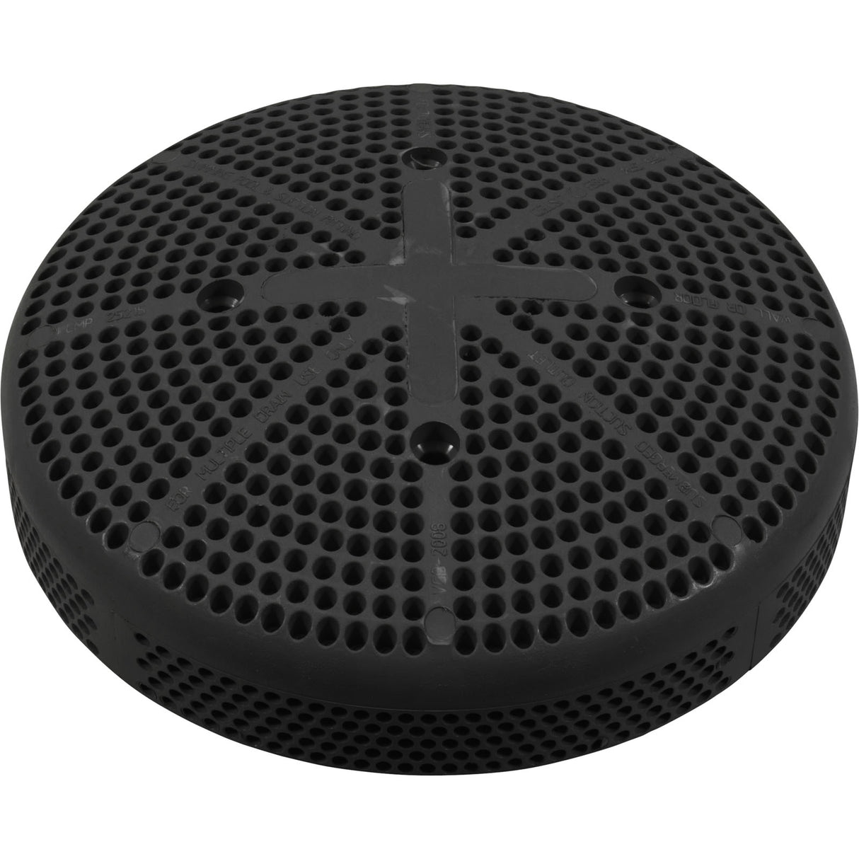Suction Cover Only, CMP, Fiberglass Pool, (Vgba) Black : 25215-004-003