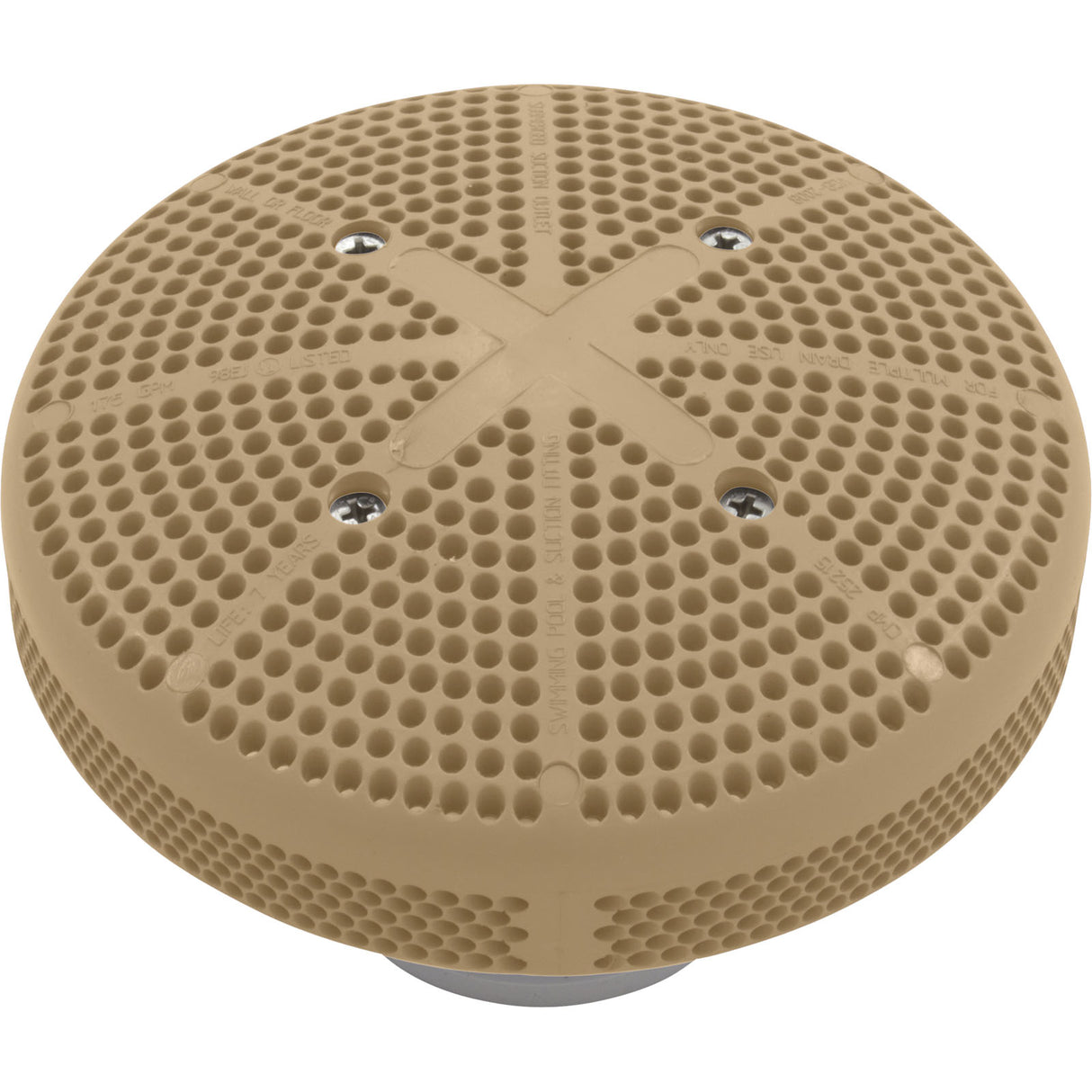 Suction Assembly, CMP, Fiberglass Pool (Vgba) Tan : 25215-009-000