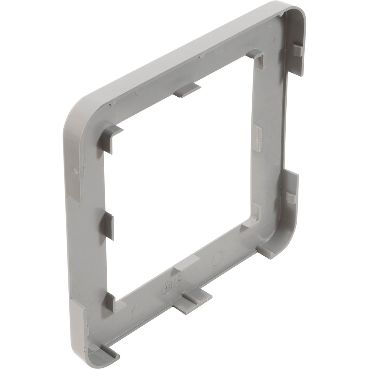 Front Access Skimmer Trim Plate, Gray : 25248-021-000 - Custom Molded Products - 25248-021-000 - PartsForSpas.com