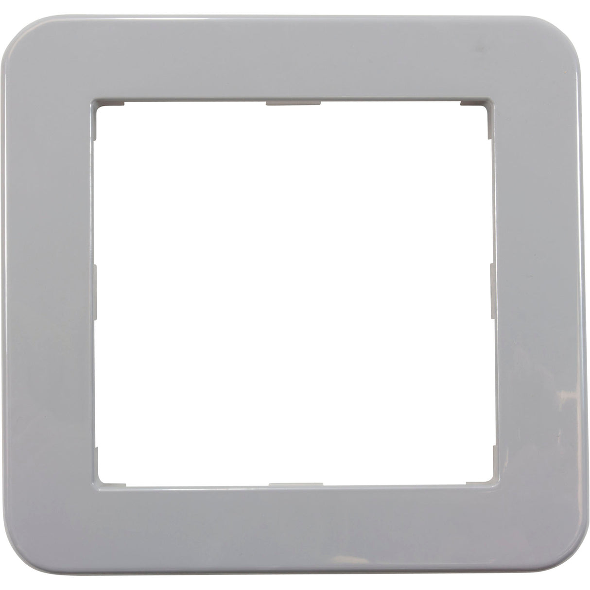 Front Access Skimmer Trim Plate, Gray : 25248-021-000 - Custom Molded Products - 25248-021-000 - PartsForSpas.com
