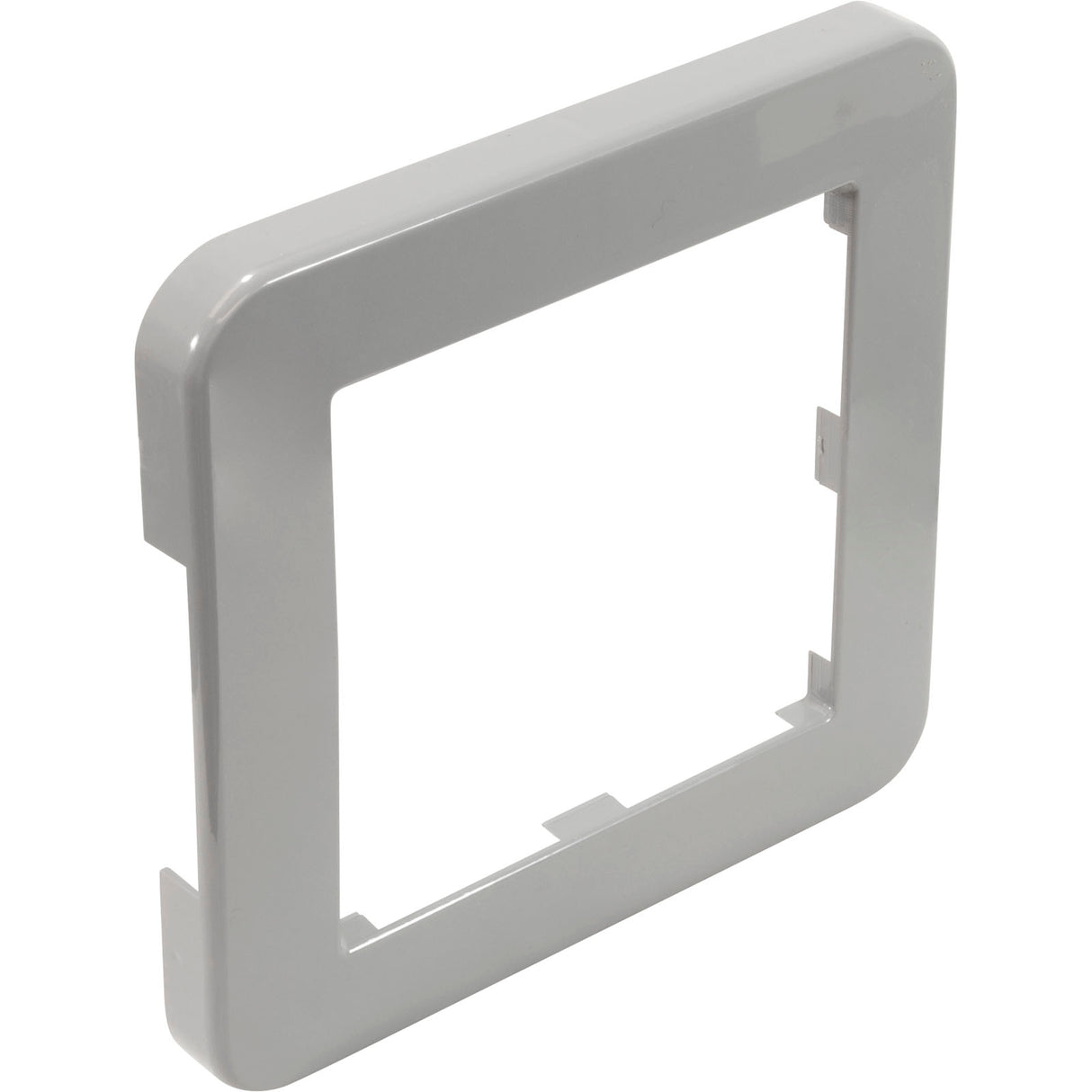 Front Access Skimmer Trim Plate, Gray : 25248-021-000 - Custom Molded Products - 25248-021-000 - PartsForSpas.com