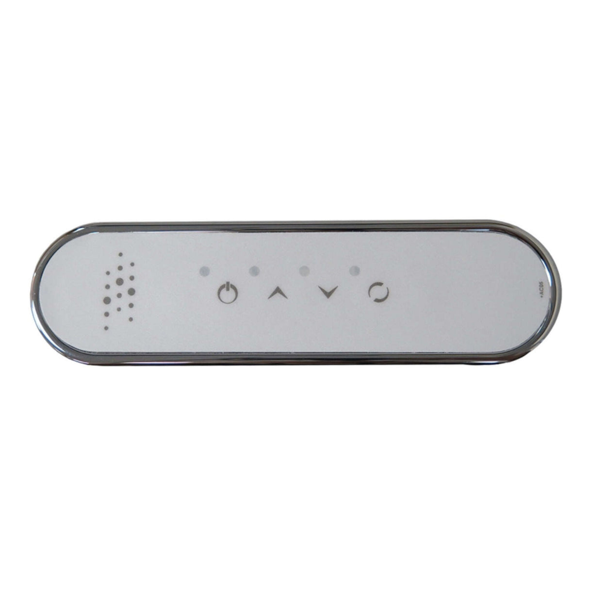 Spaside Control, CG Air Systems, Oval-A, LED, 4-Button, For Blower, Chrome : CG+/SENSOR-A-CP