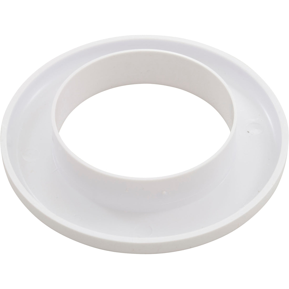 Escutcheon, BWG/GG Trans-Adj, 3-3/16"fd, Flat, Plastic, Wht : 25430-WH