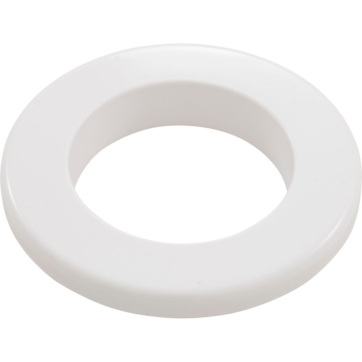 Escutcheon, BWG/GG Trans-Adj, 3-3/16"fd, Flat, Plastic, Wht : 25430-WH