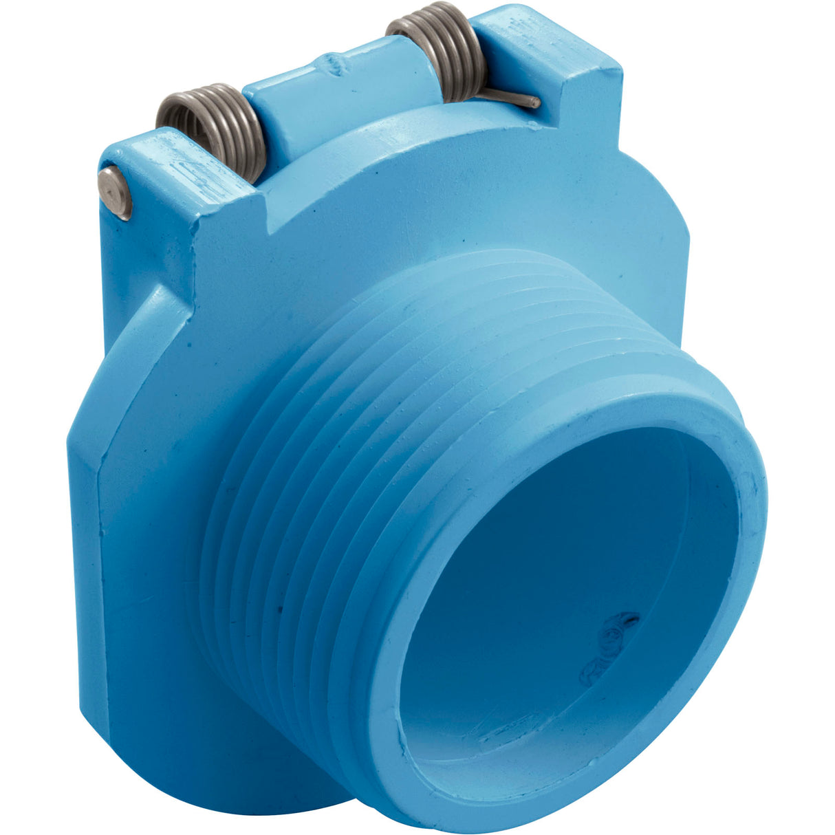Vac Lock 1-1/2In Mip, Lt Blue : 25505-059-000 - Custom Molded Products - 849640004982 - PartsForSpas.com