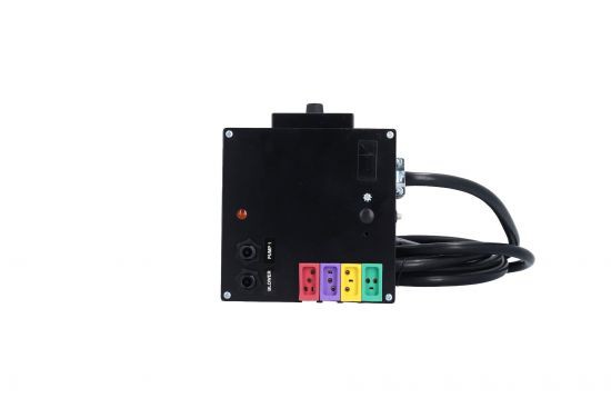 Control System, Air, HydroQuip CS500, 120V, 1.1kW, Pump1 120V, Blower 120V, Light 120V HOT, w/ Time Clock : CS500T-A