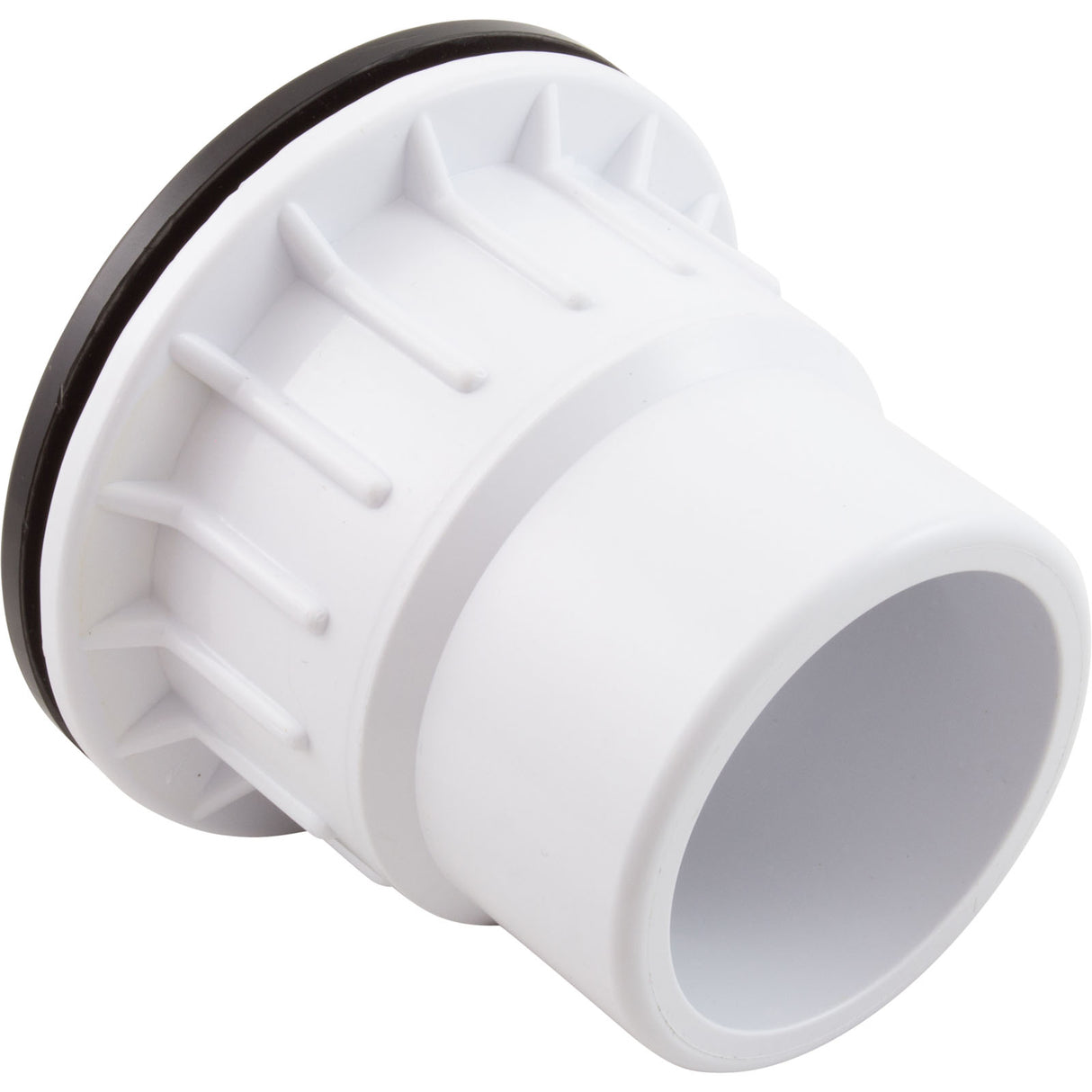Fiberglass Pool Wallfitting, W/Nut, Black, No Gasket : 25523-504-000