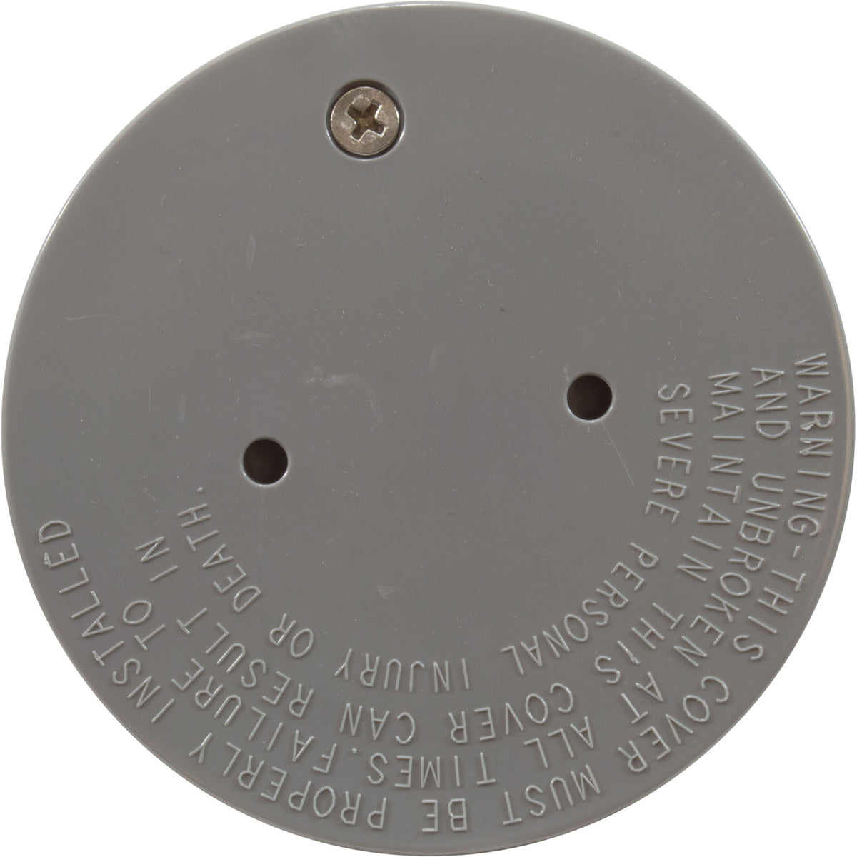 Floor Inlet Fitting Cover Wth Screw Gray : 25527-101-100