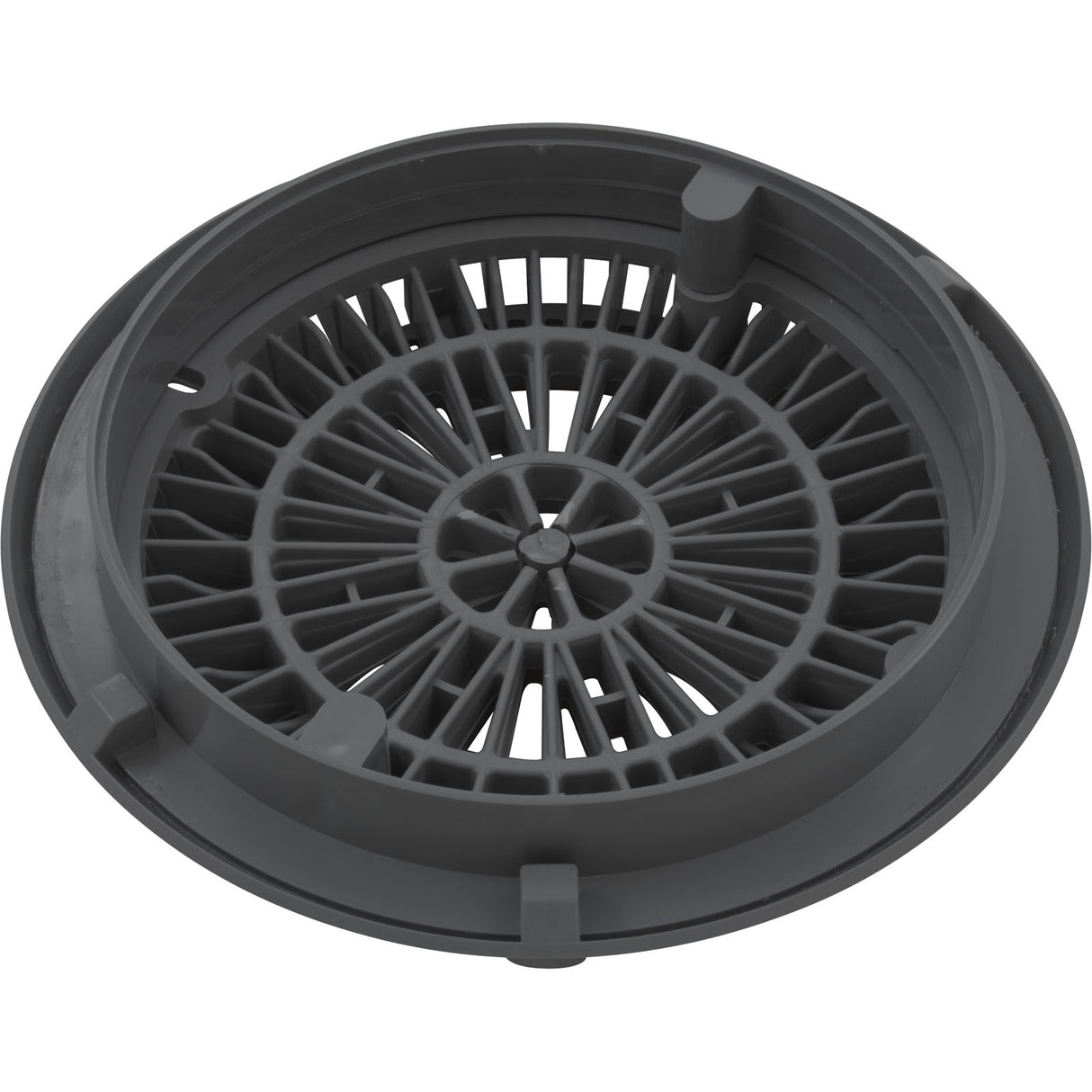 Gunite Main Drain Frame, Galaxy Lid (Av) , Dk Gray : 25531-007-000