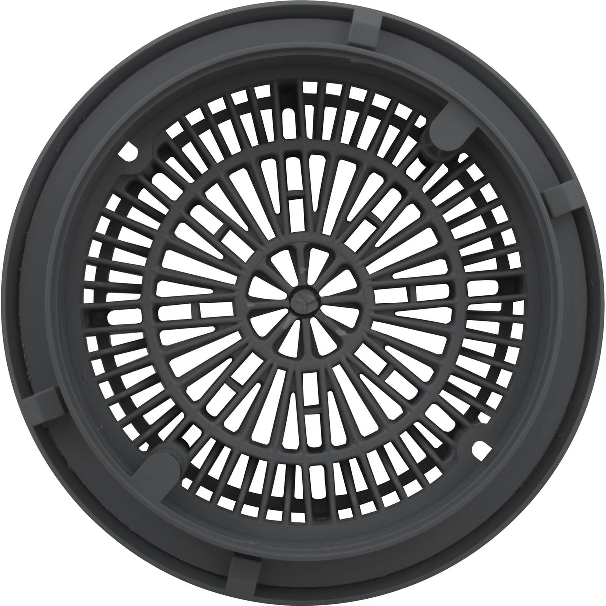 Gunite Main Drain Frame, Galaxy Lid (Av) , Dk Gray : 25531-007-000