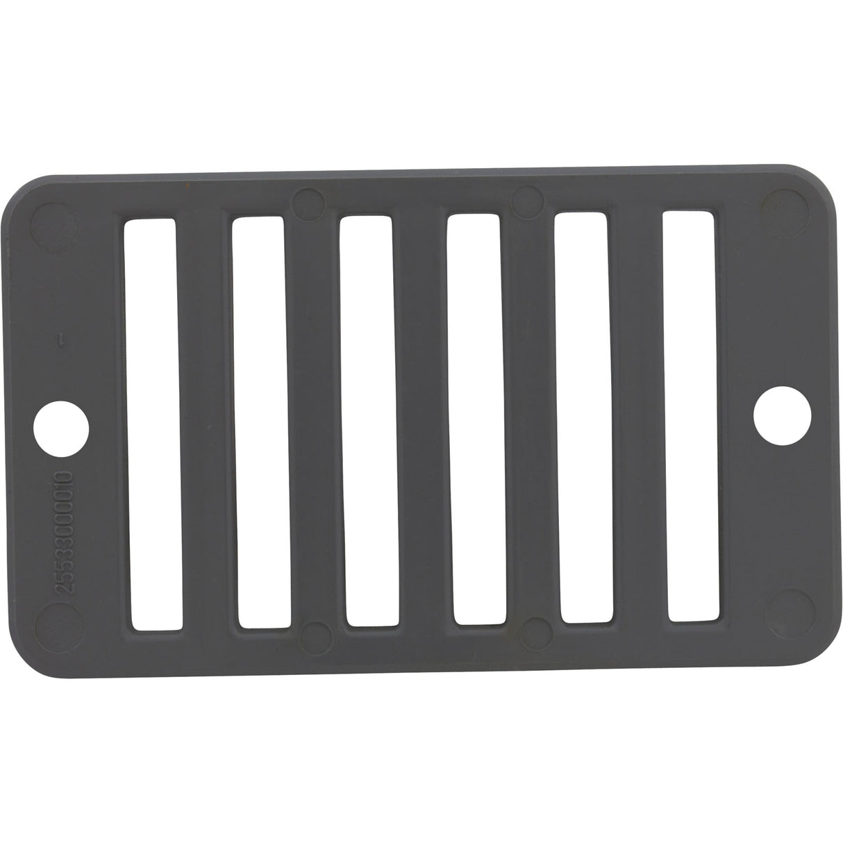 Rectangular Grate W/ Screws (Gy) : 25533-001-010