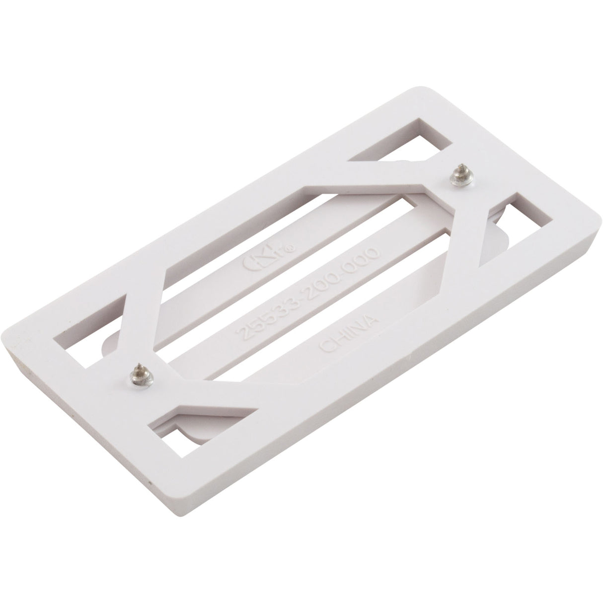 3 Bar Grate And Frame Assembly, White : 25533-200-000