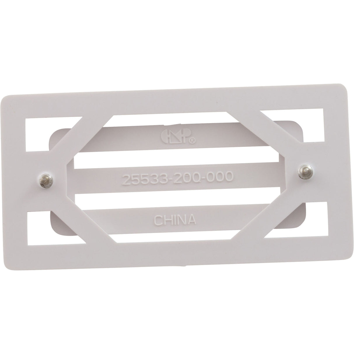3 Bar Grate And Frame Assembly, White : 25533-200-000