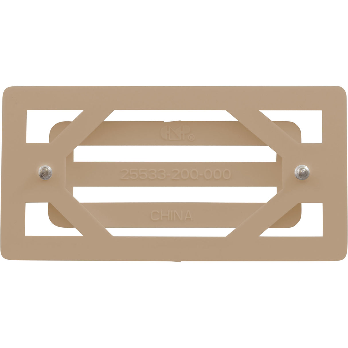 3 Bar Grate And Frame Assembly, Tan : 25533-209-000