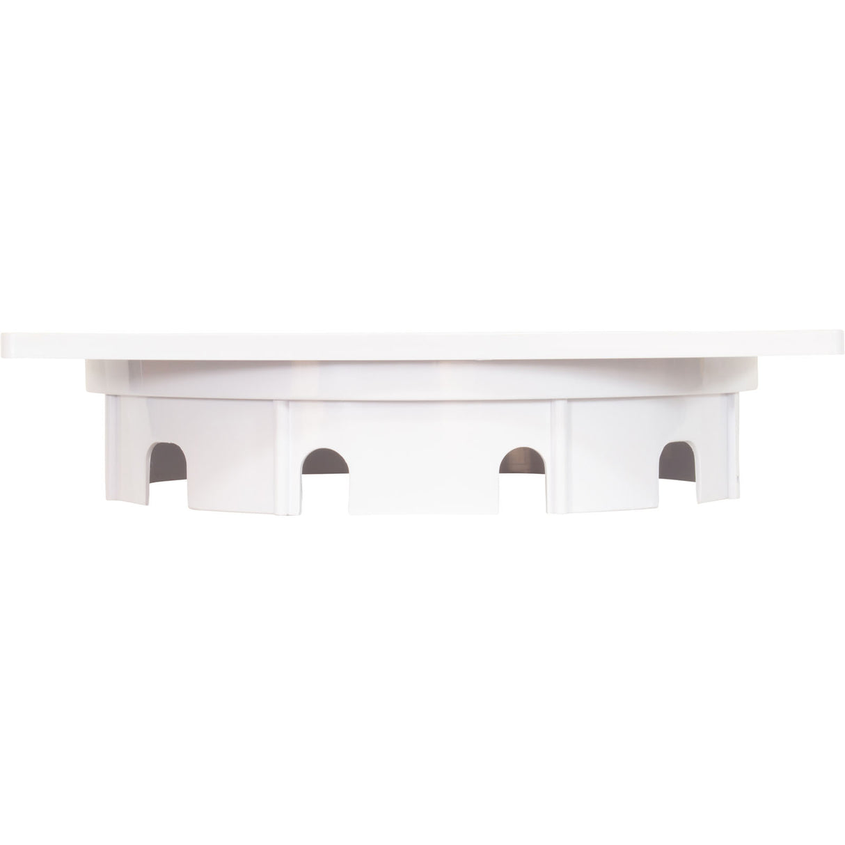 Square Lid And Collar Assembly, White : 25538-900-000 - Custom Molded Products - 25538-900-000 - PartsForSpas.com
