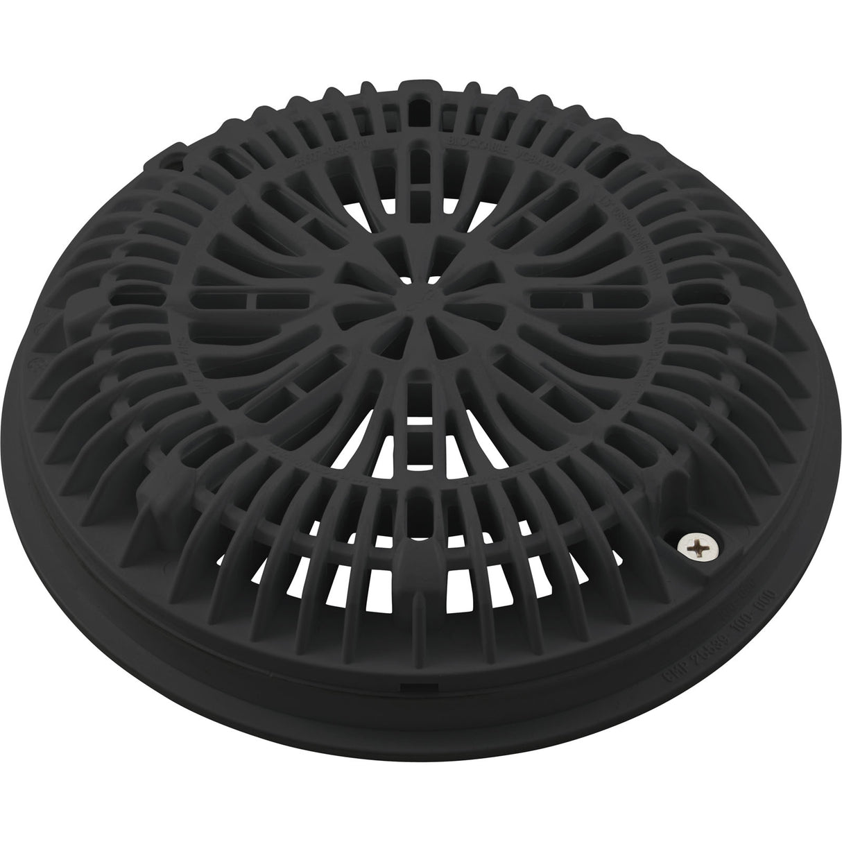 Galaxy Lid & Plaster Frame 7-3/4" (Black) : 25539-104-000