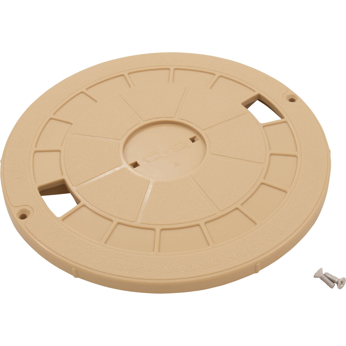 Skimmer Lid, Admiral, Tan : 25544-509-000 - Custom Molded Products - 25544-509-000 - PartsForSpas.com