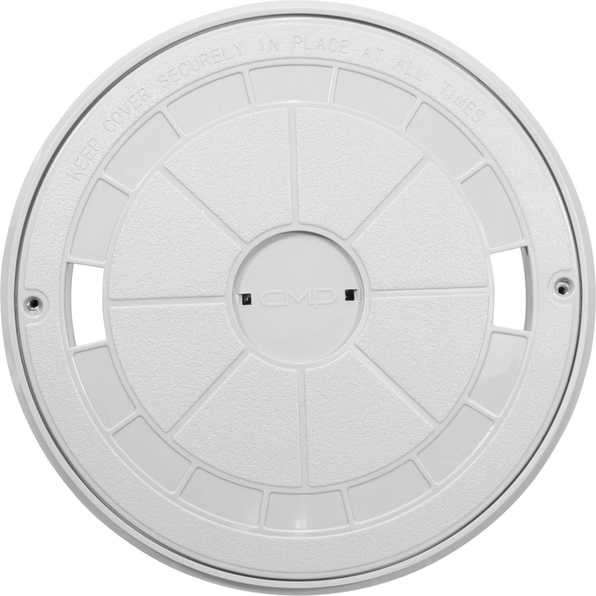 Skimmer Cover And Collar (Round) White : 25544-900-000 - Custom Molded Products - 849640009840 - PartsForSpas.com