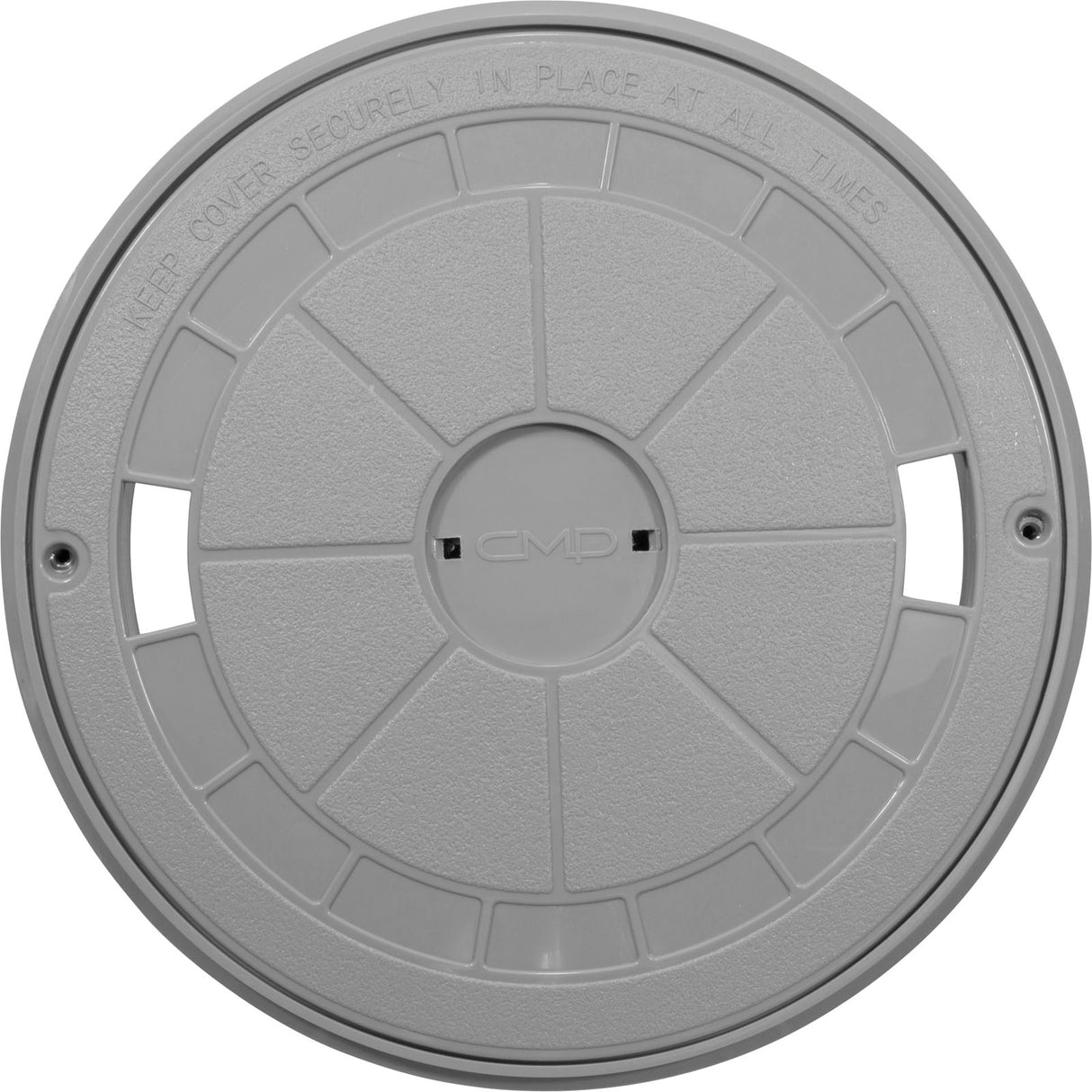 Skimmer Cover And Collar (Round) Gray : 25544-901-000 - Custom Molded Products - 849640009857 - PartsForSpas.com