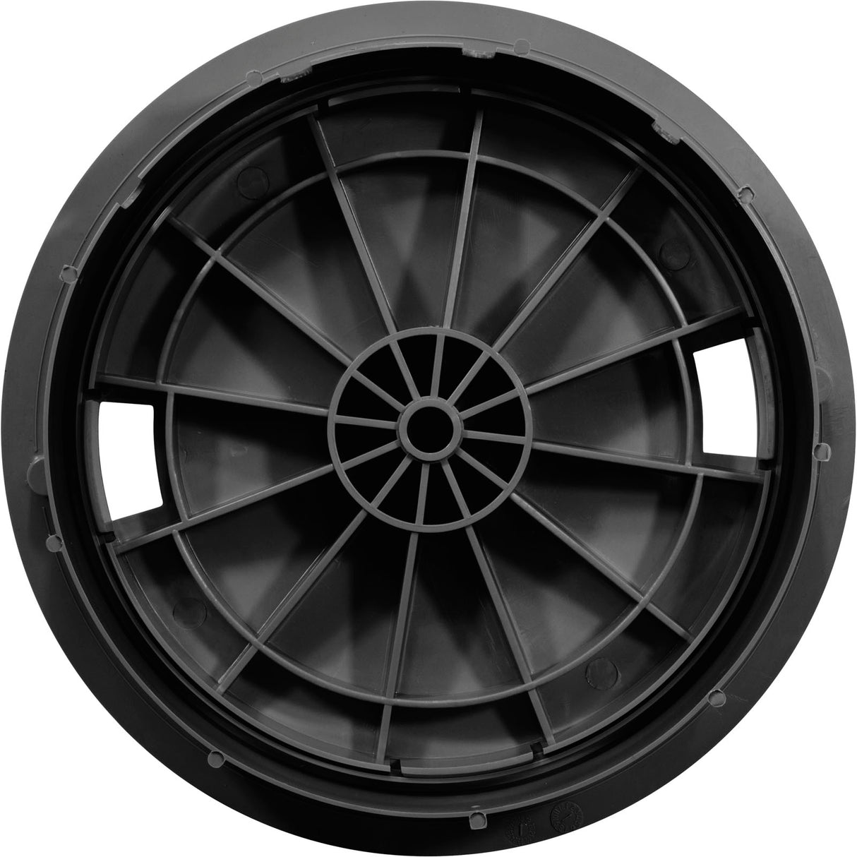 Skimmer Cover And Collar (Round) Black : 25544-904-000 - Custom Molded Products - 849640009864 - PartsForSpas.com