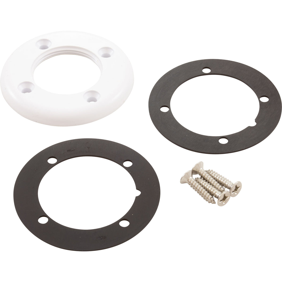 Vnl Pool Return Faceplate Kit Threaded White : 25546-100-000
