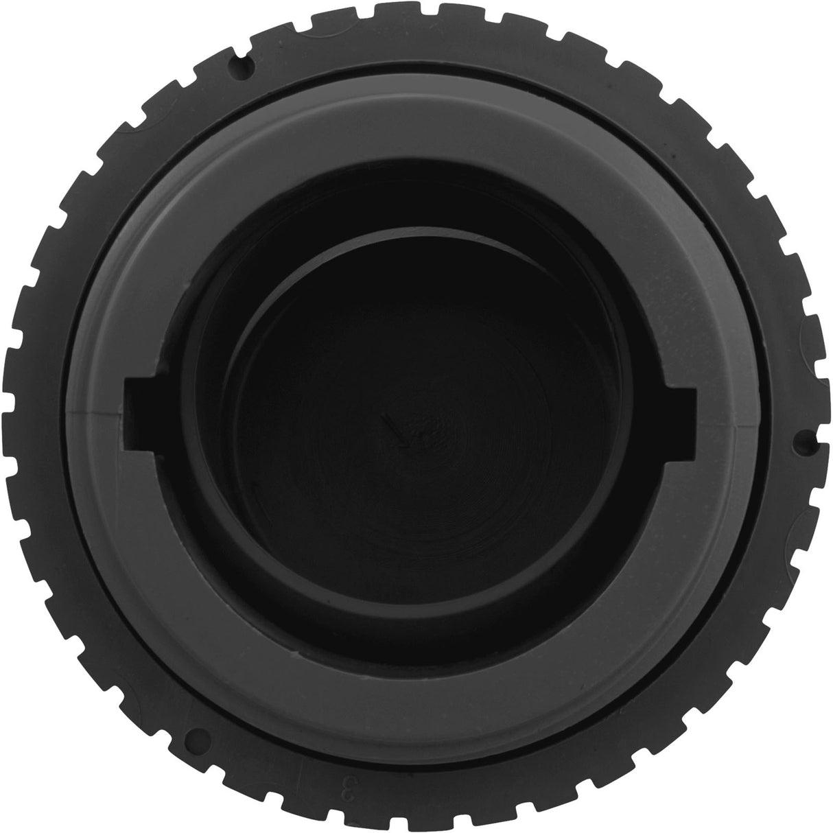 Dir Flow Outlet (1/2" Mip, Slottedted) Dark Gray : 25552-007-000