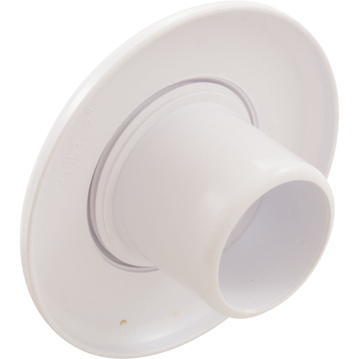 Dir Flow Outlet (1", 1/2" Ins, Flg) White : 25553-450-000