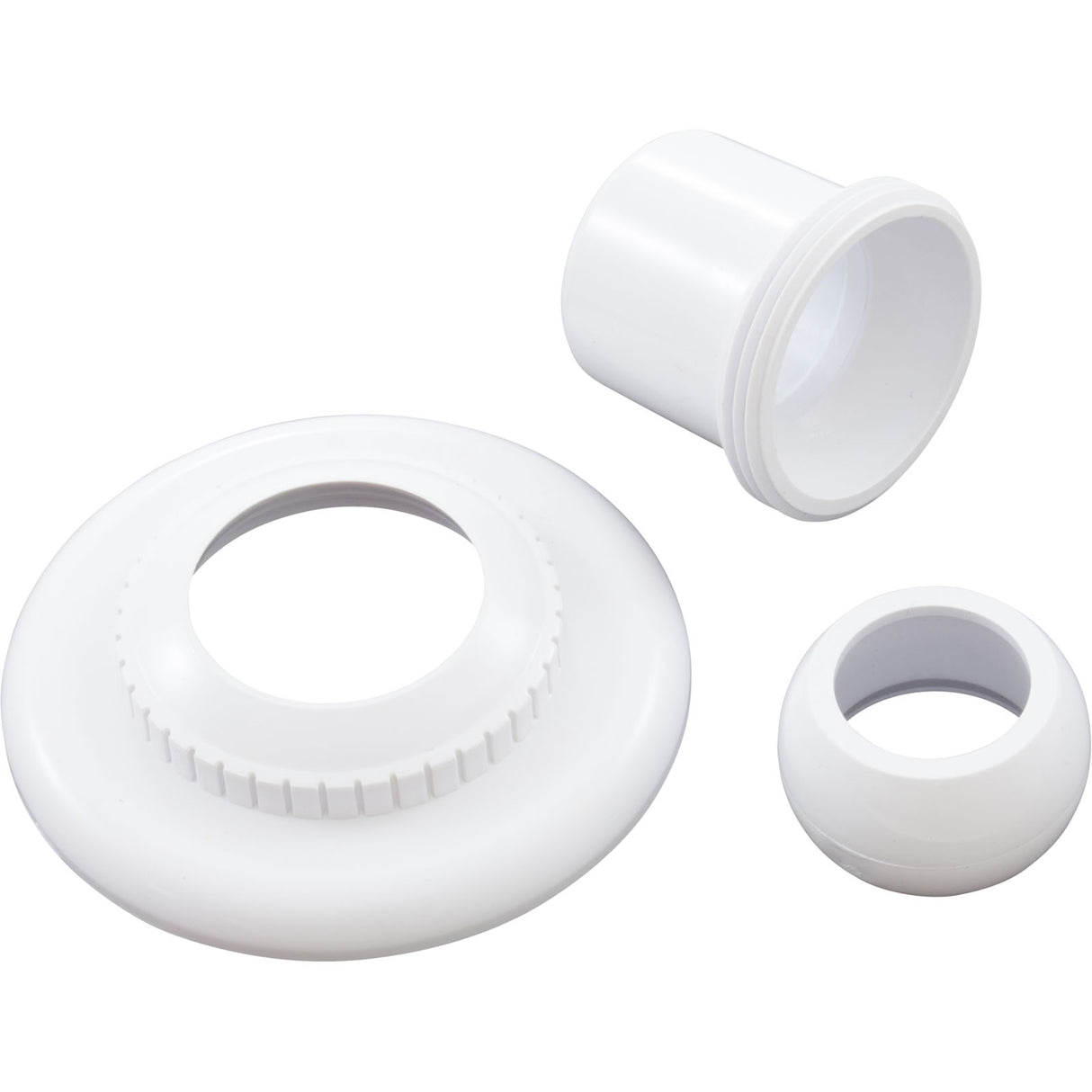 Dir Flow Outlet (1", 1/2" Ins, Flg) White : 25553-450-000