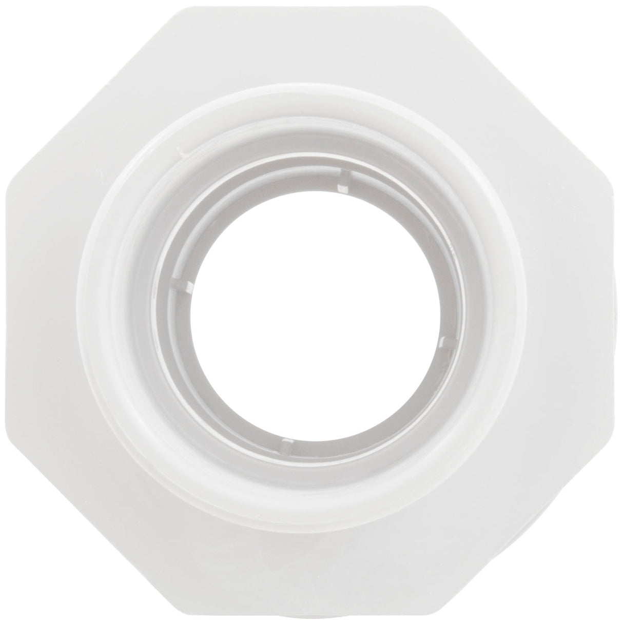 Flush Mount Return Fitting White : 25555-000-000
