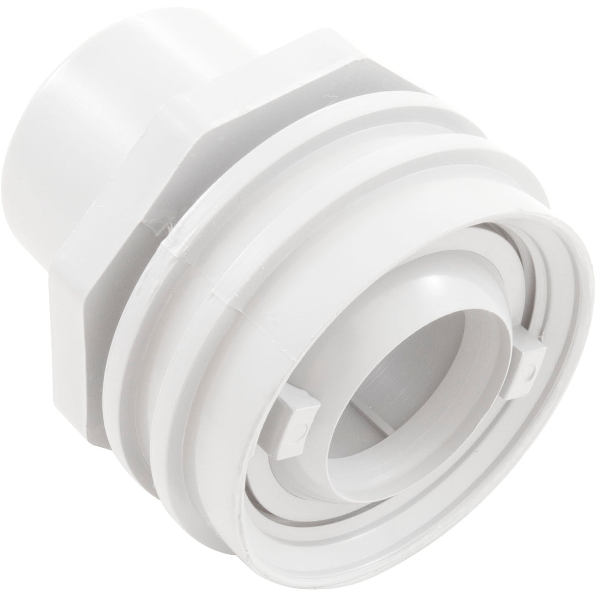 Flush Mount Return Fitting White : 25555-000-000