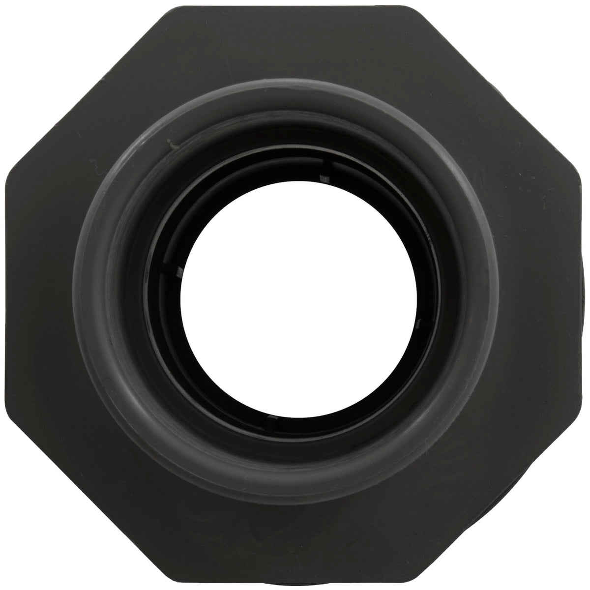 Flush Mount Return Fitting Dark Gray : 25555-007-000 - Custom Molded Products - 8.4964E+11 - PartsForSpas.com