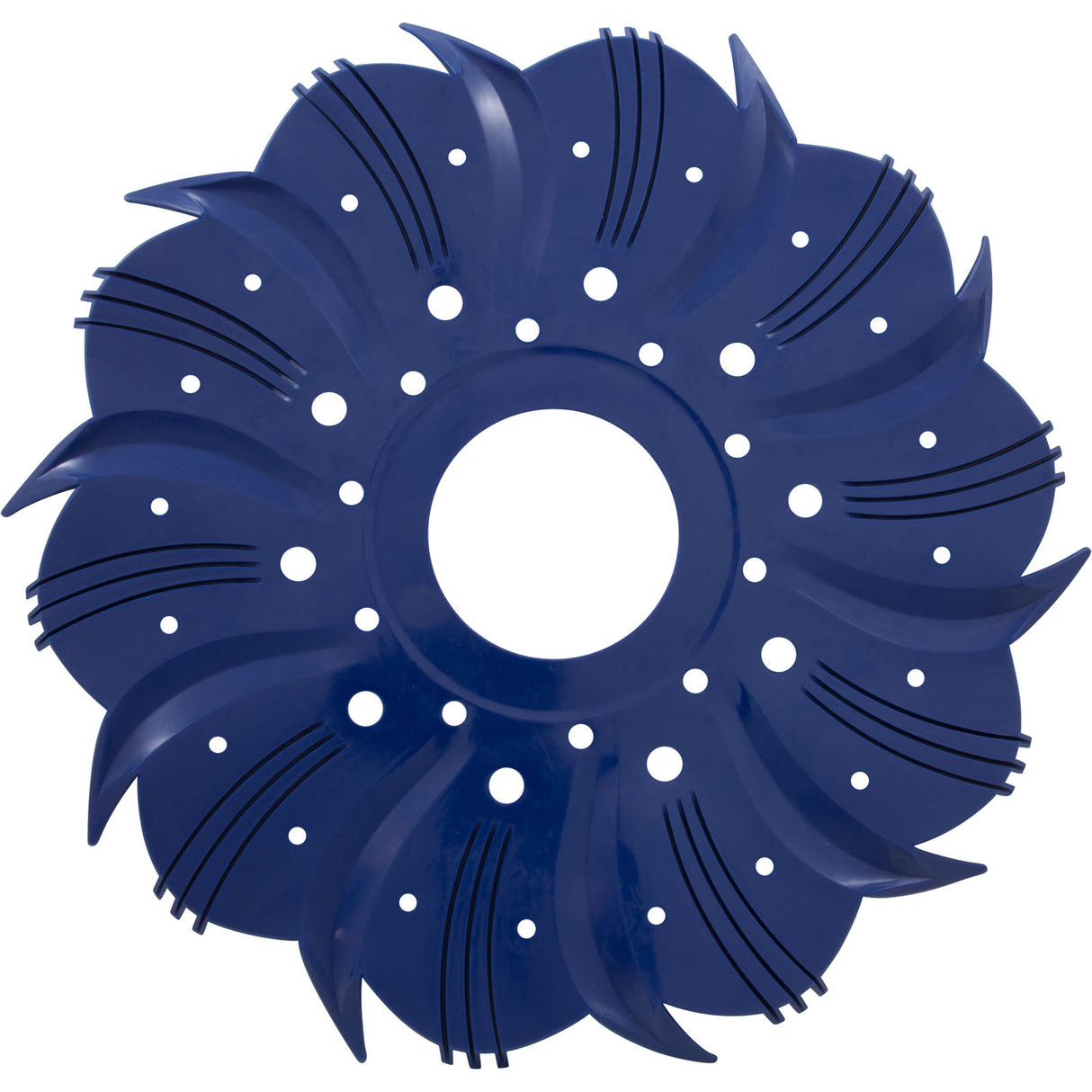 Bda Cleaner Finned Disk, Blue : 25563-809-000 - Custom Molded Products - 25563-809-000 - PartsForSpas.com
