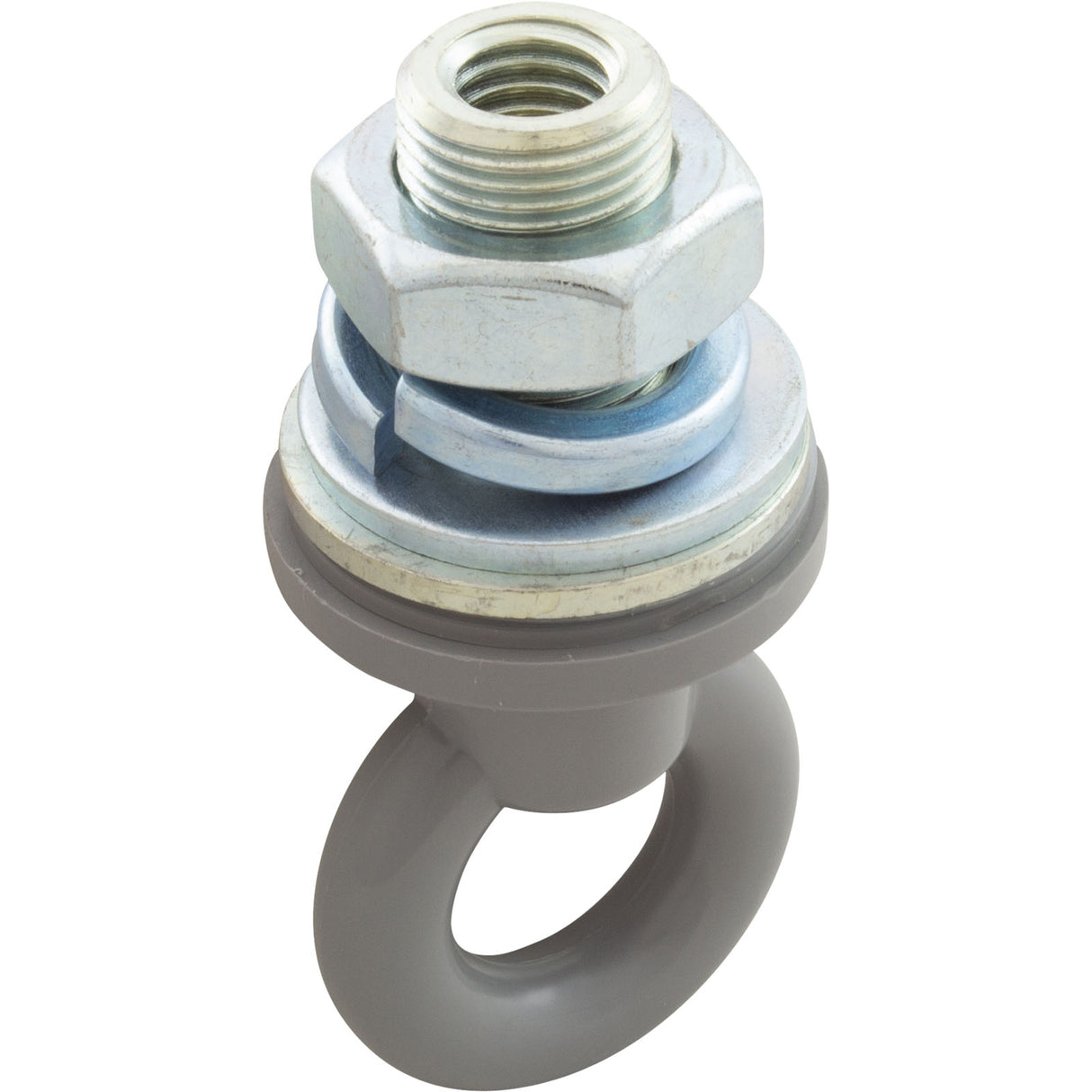V/L Rope Eye Male Receptor Assembly, Gray : 25568-301-000 - Custom Molded Products - 25568-301-000 - PartsForSpas.com