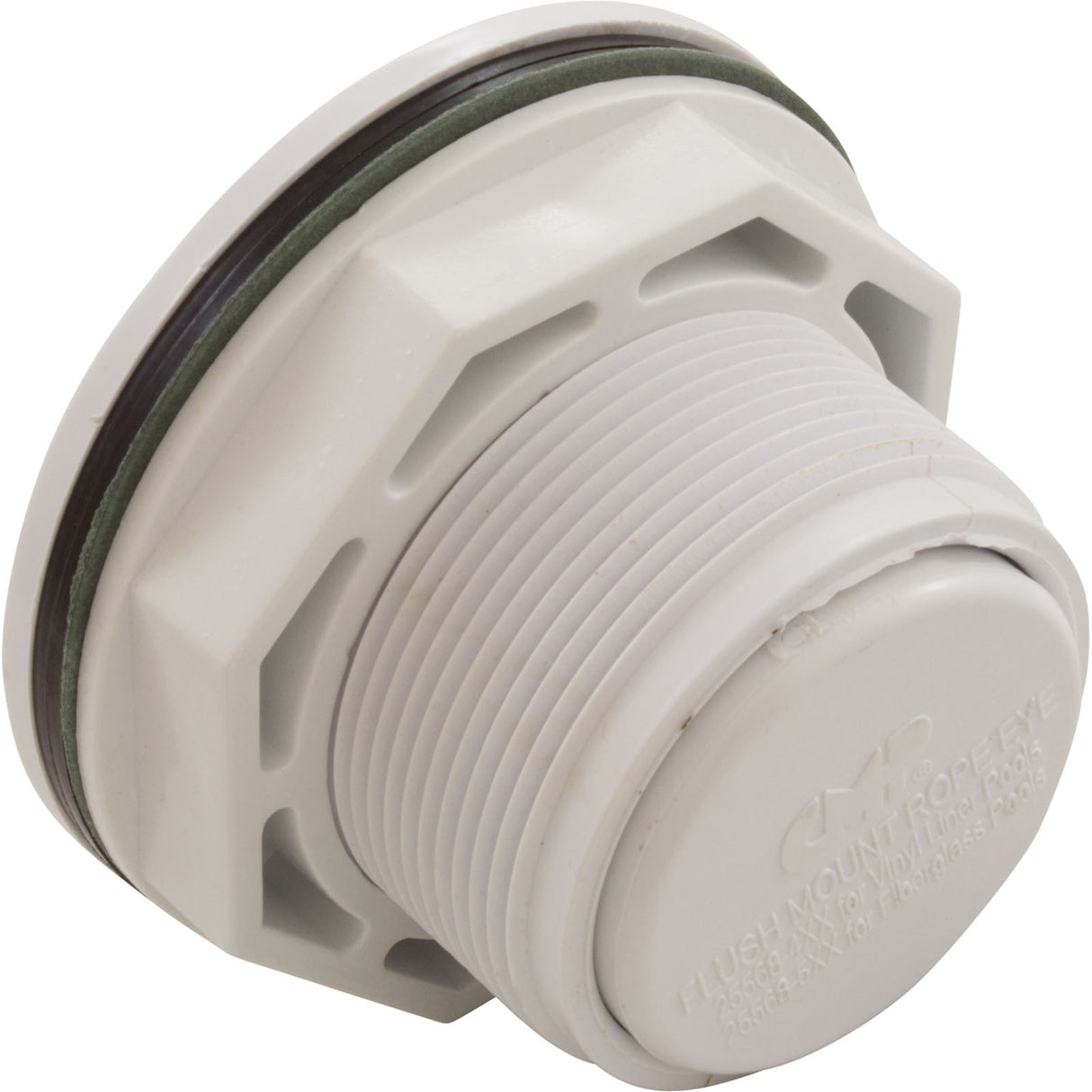Rope Eye, CMP, Flush Mount, Fiberglass, White : 25568-500-000 - Custom Molded Products - 25568-500-000 - PartsForSpas.com